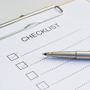 A checklist for what is needed to apply for an ESTA